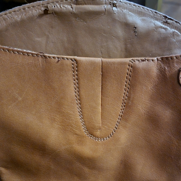 Sam Edelman Women's Leather Riding Boots Size 10.5 minor peeling on insi… - Picture 10 of 14